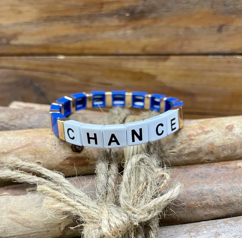 Bracelet Chance bleu