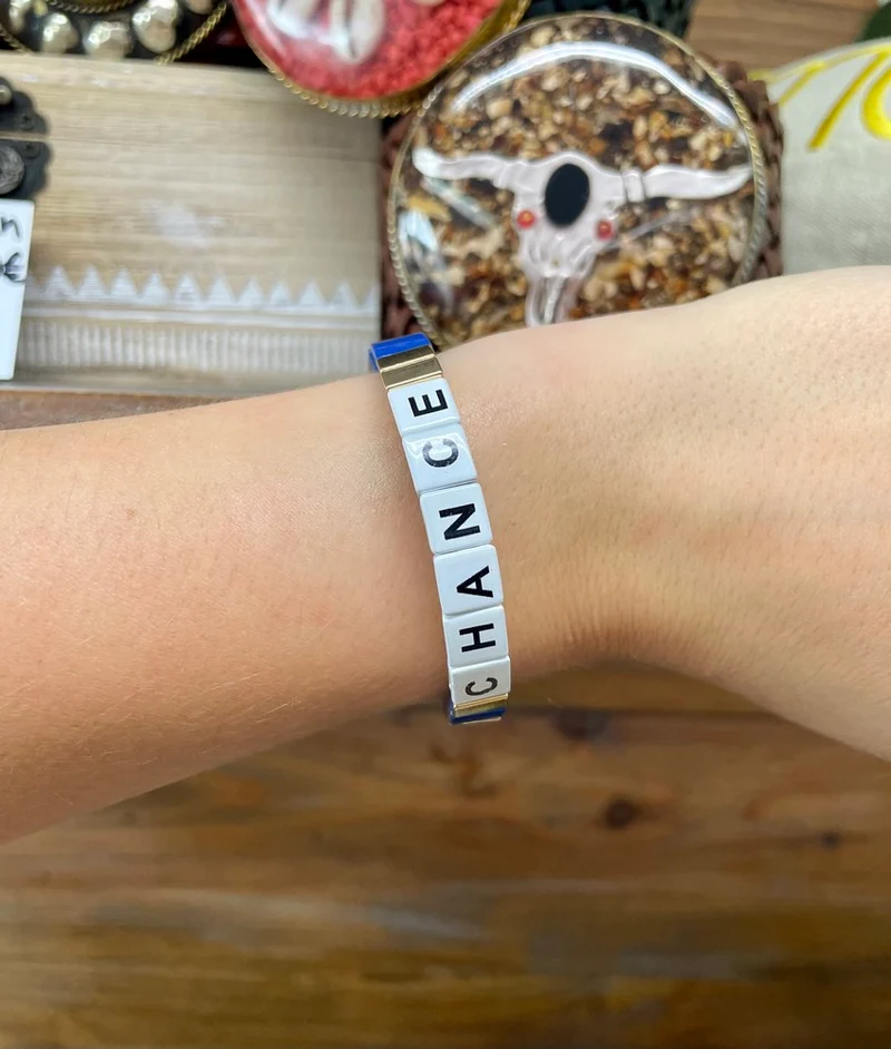 Bracelet Chance bleu