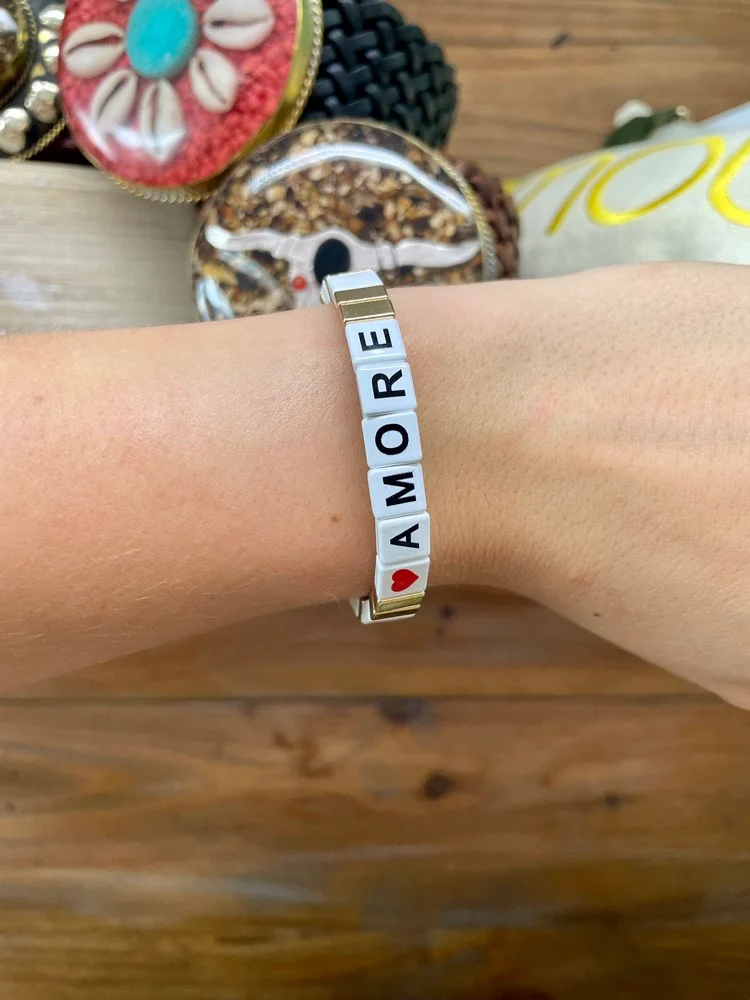 Bracelet Amore blanc
