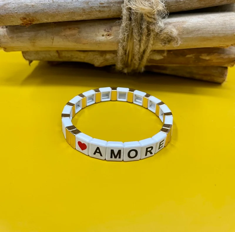 Bracelet Amore blanc