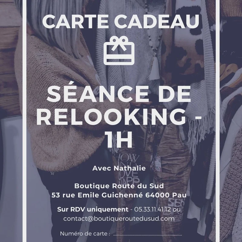 CARTE CADEAU RELOOKING
