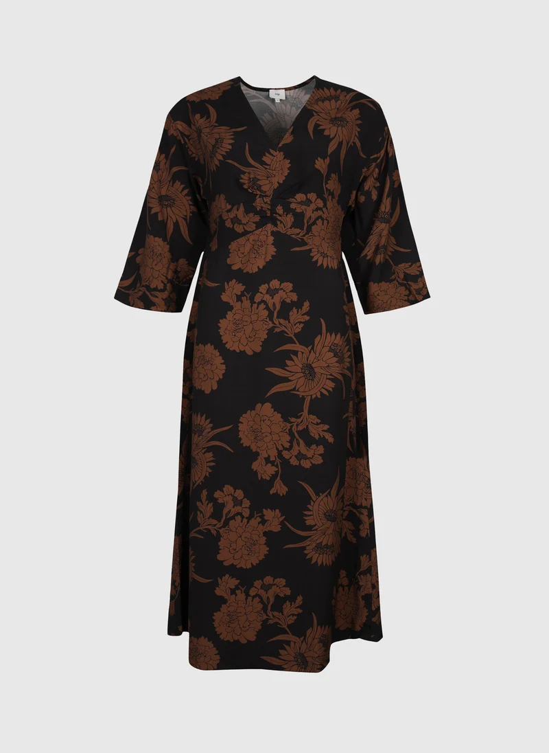 ROBE MIDI MASAMY floflo caramel