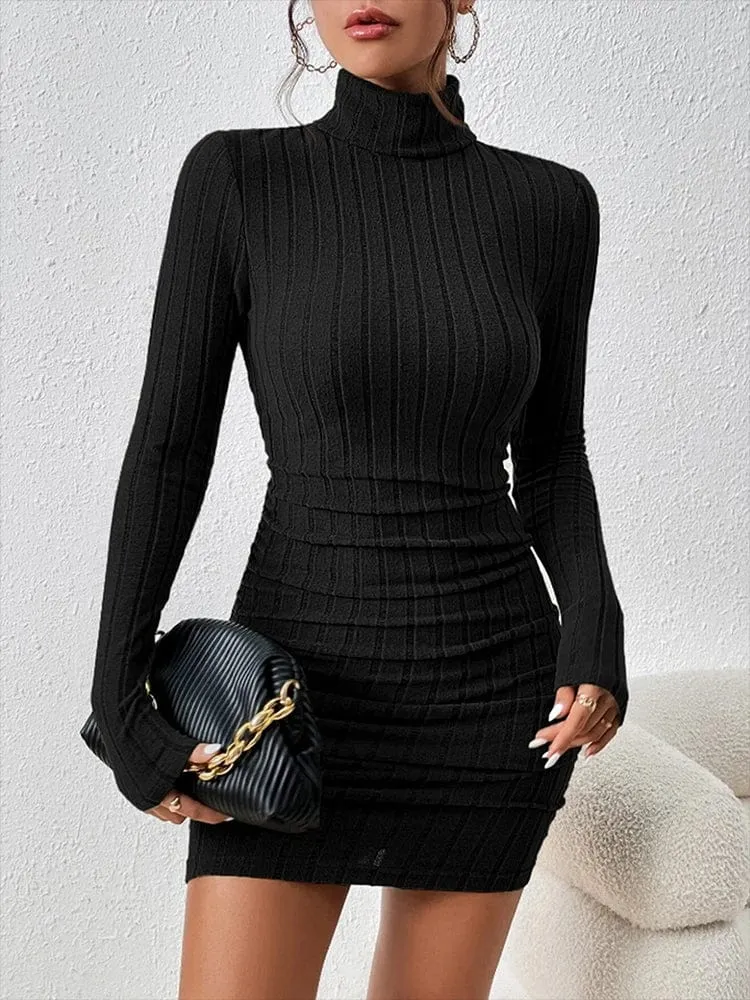 Robe de soirée chic courte moulante