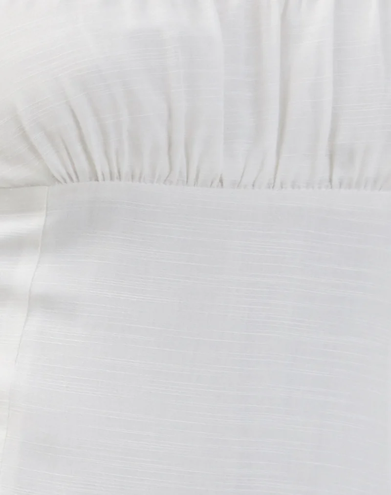 Mini robe Nihao en blanc