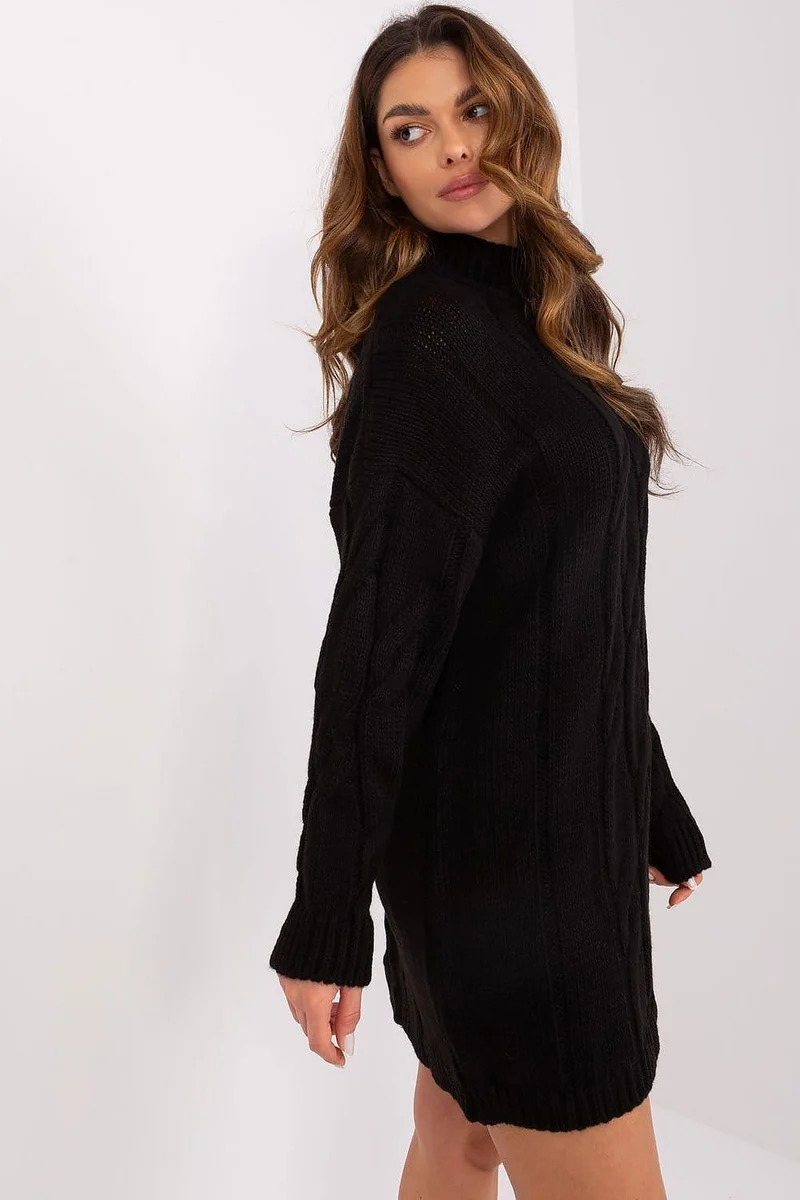 Robe pull décontractée manches longues