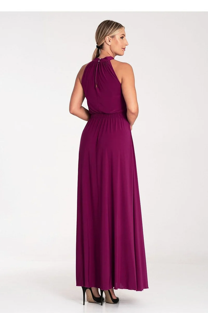 Robe pour mariage invitée chic longue