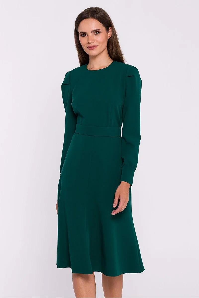 Robe habillée chic manches longues