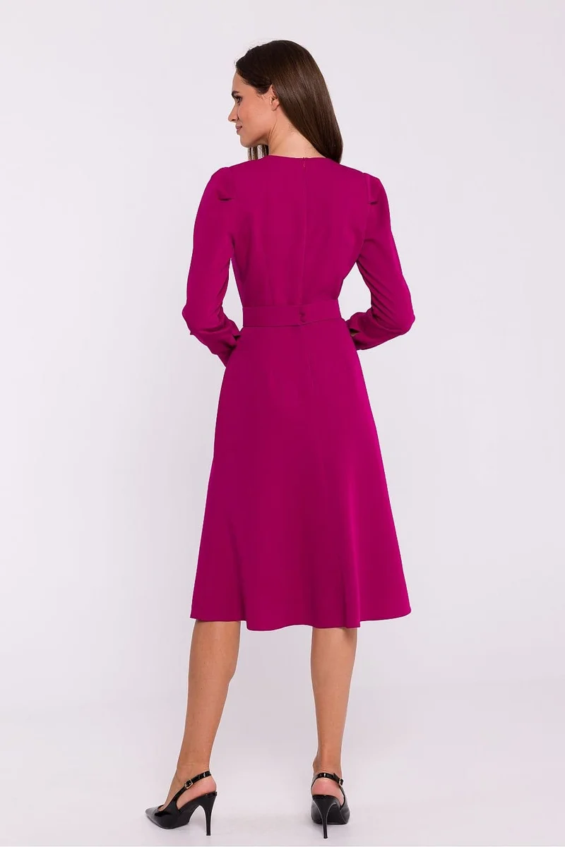 Robe habillée chic manches longues