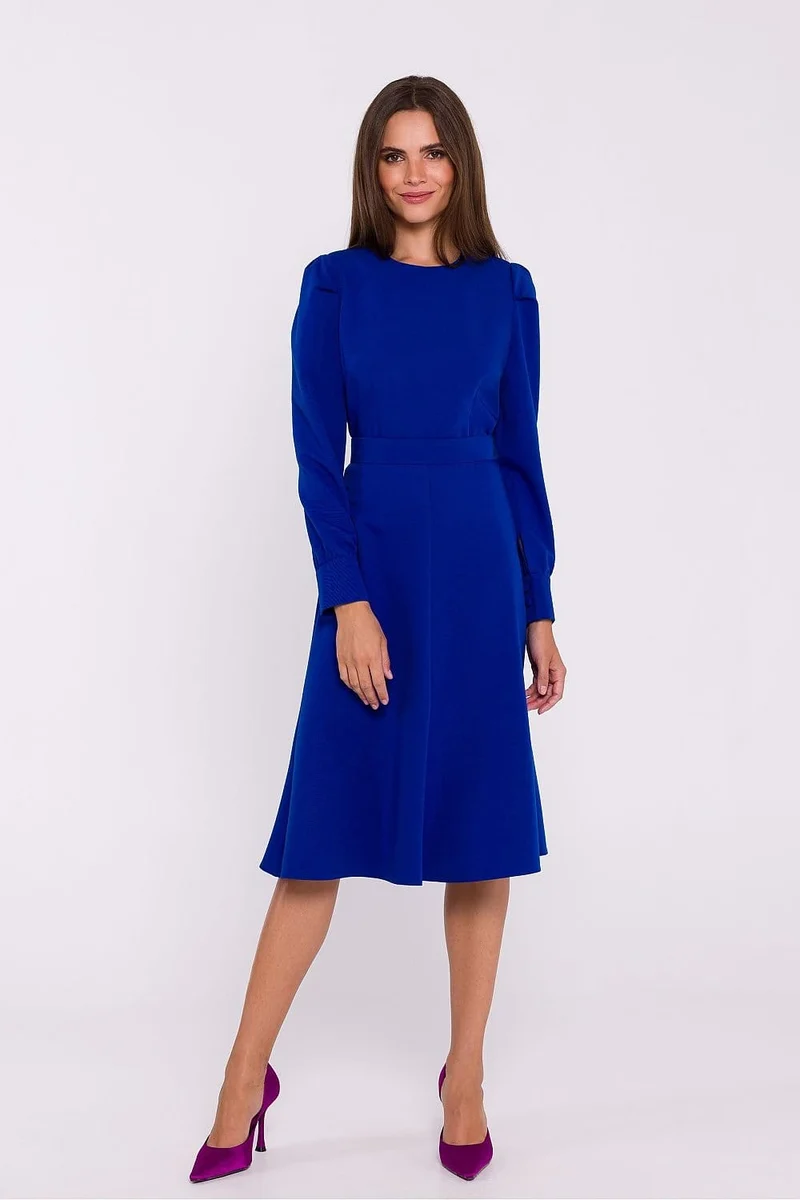 Robe habillée chic manches longues