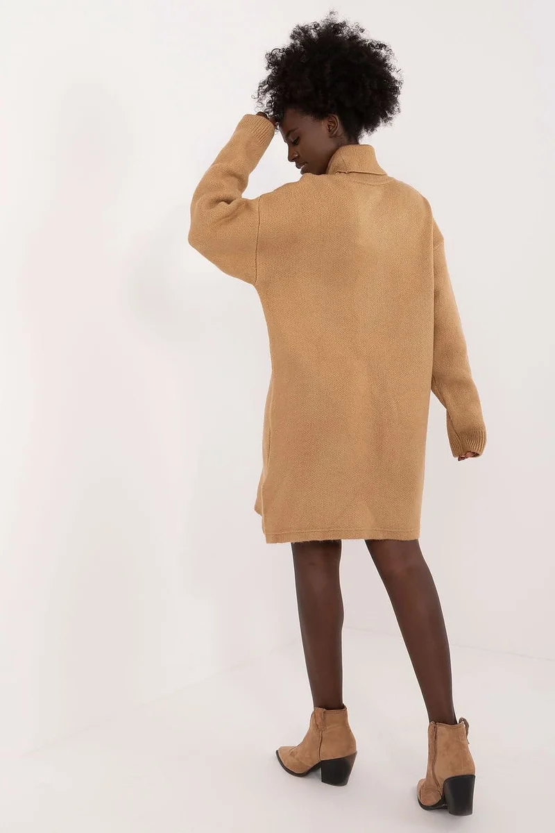 Robe pull hiver femme mi-longue