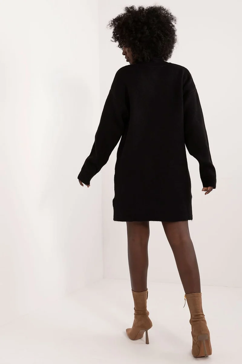 Robe pull hiver femme mi-longue