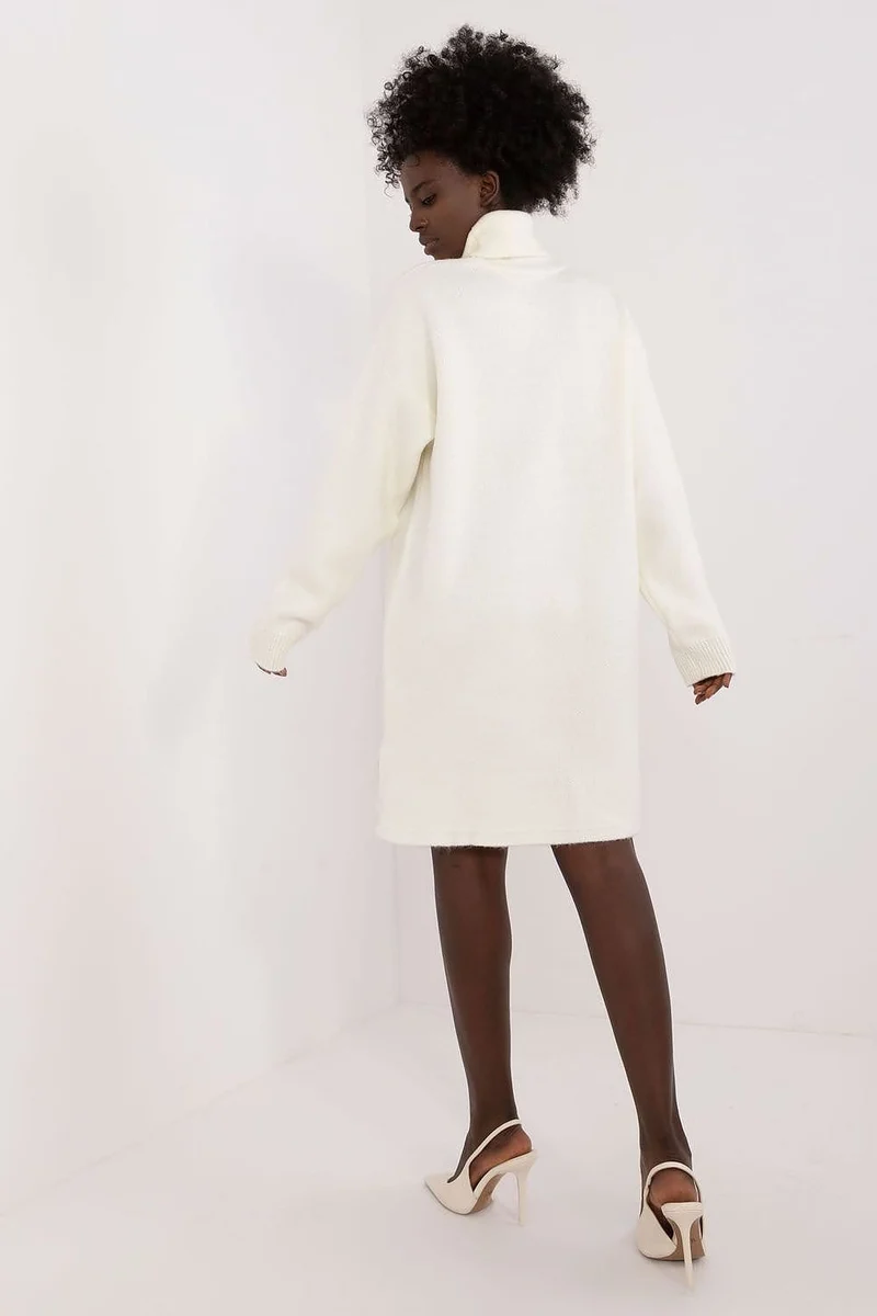 Robe pull hiver femme mi-longue