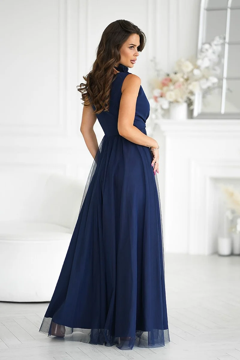 Robe de soirée chic sans manches