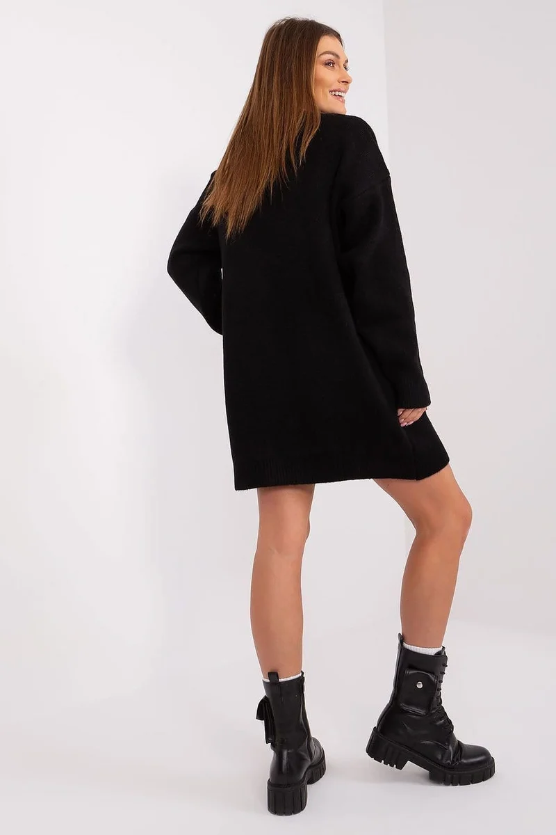 Robe pull casual manches longues
