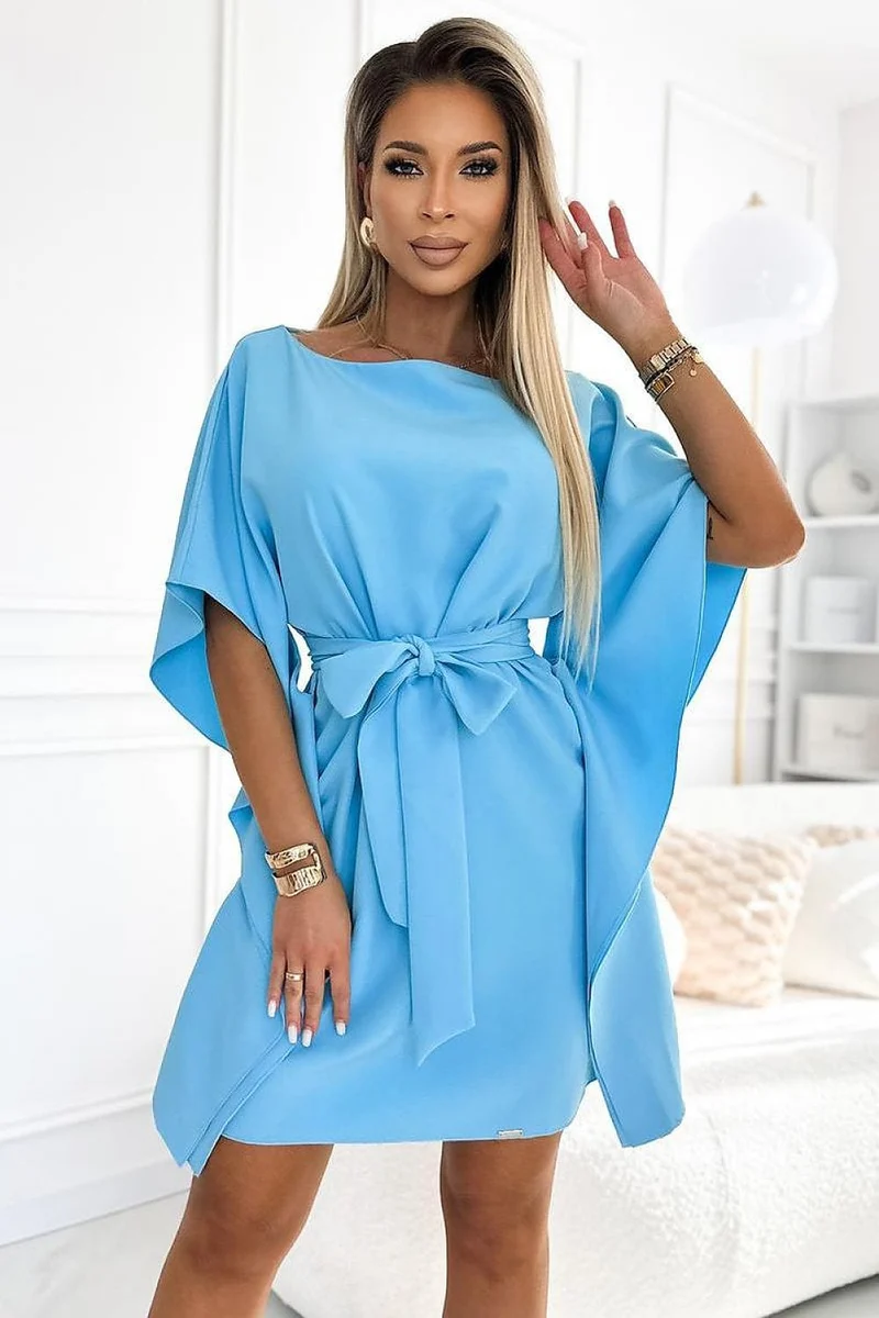 Robe de cocktail papillon courte