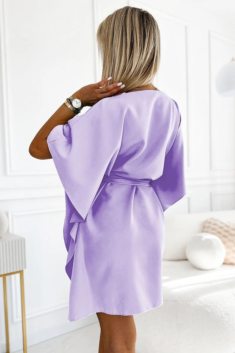 Robe de cocktail papillon courte