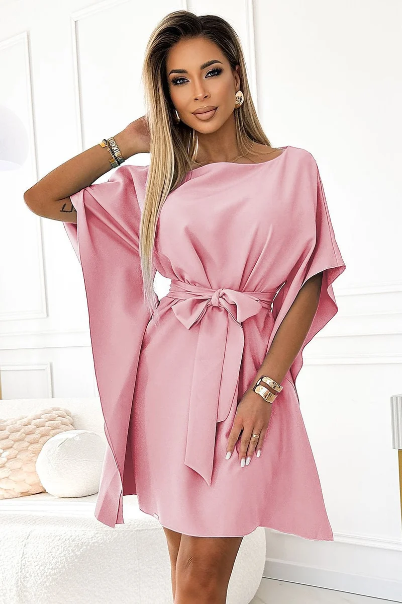 Robe de cocktail papillon courte