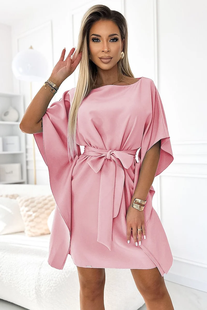 Robe de cocktail papillon courte