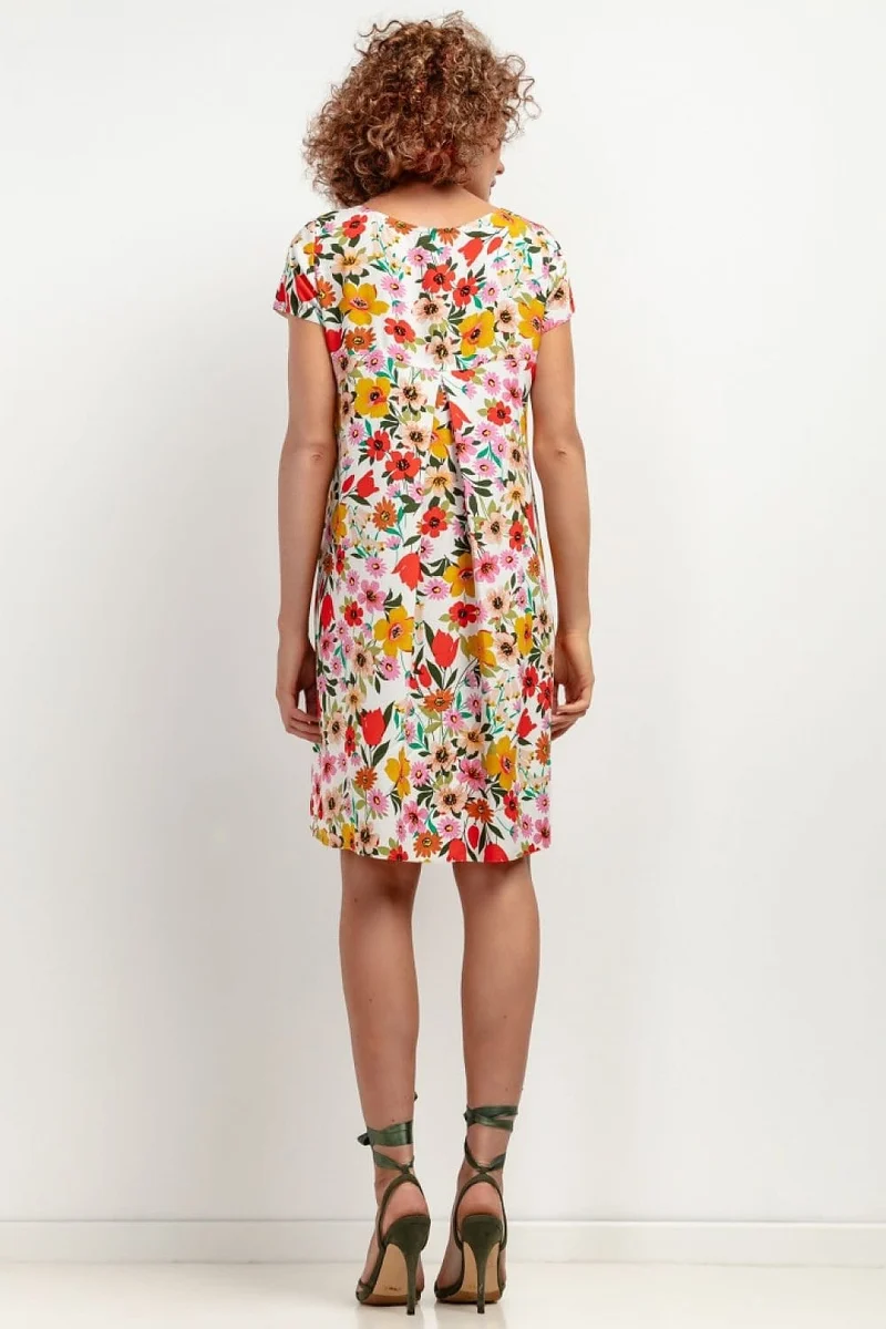 Robe d'été courte trapèze