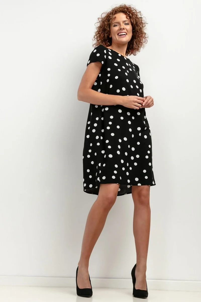 Robe d'été courte trapèze