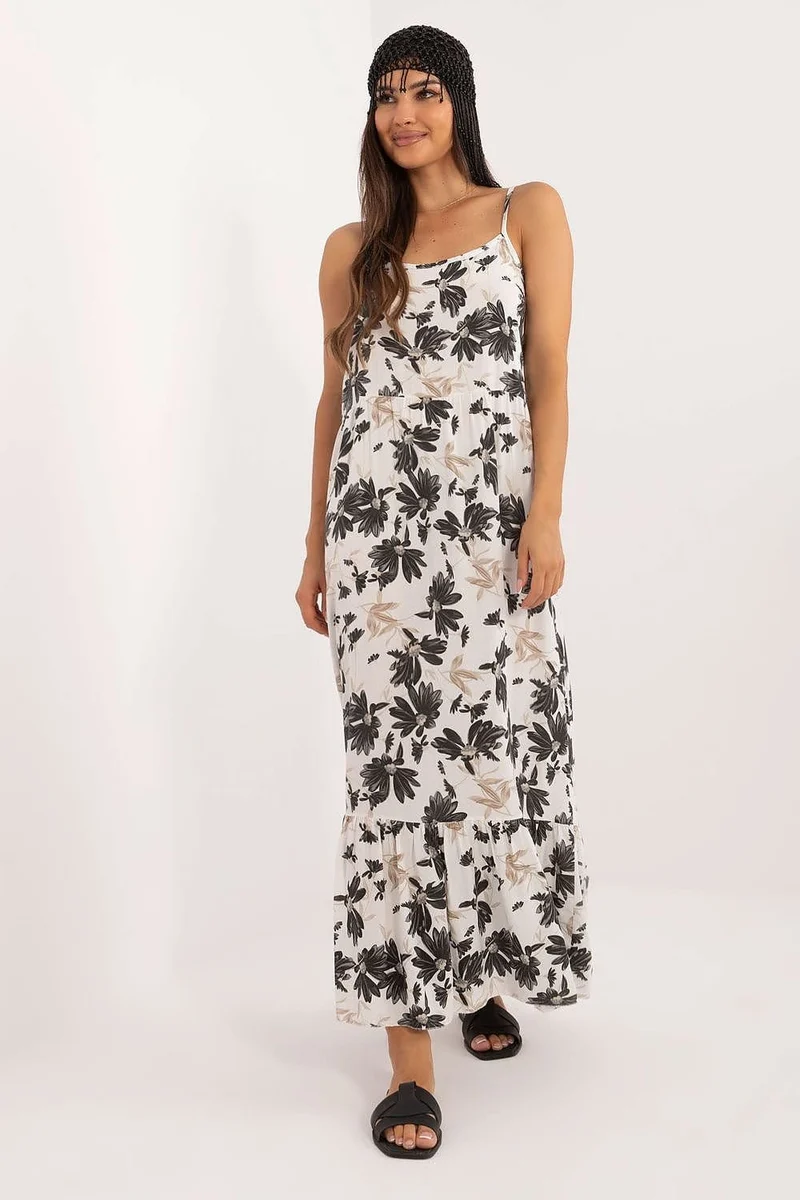 Robe bohème fleurie longue