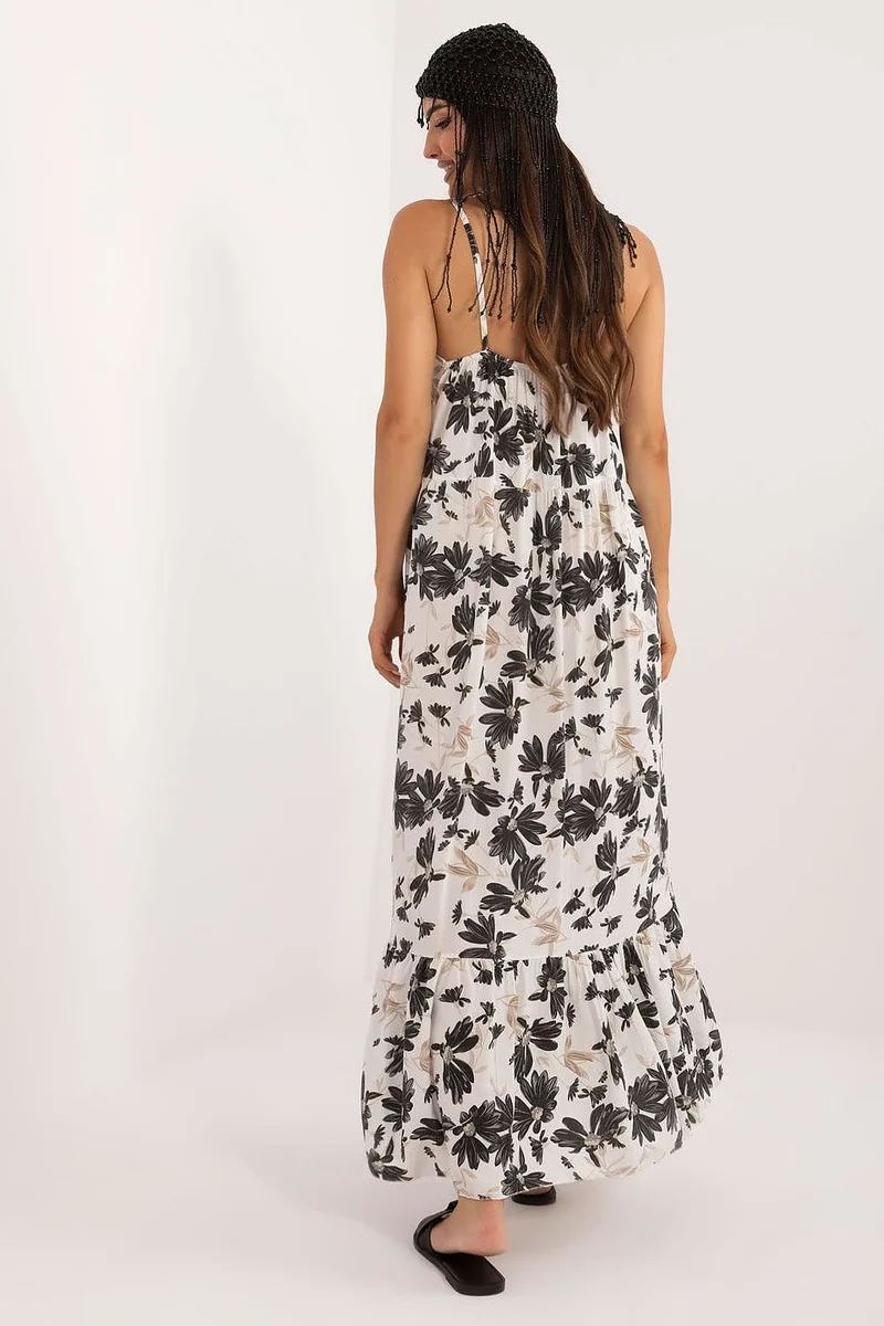 Robe bohème fleurie longue