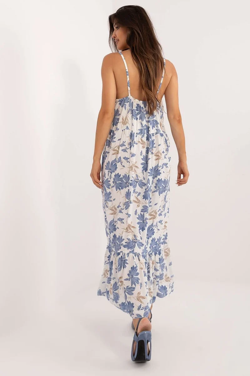 Robe bohème fleurie longue