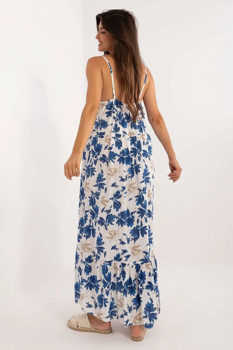Robe bohème fleurie longue