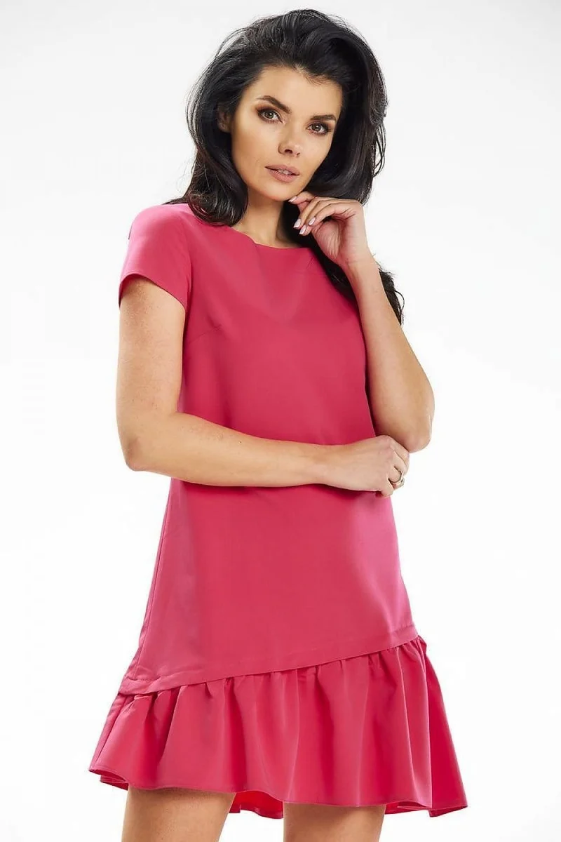 Robe d'été casual manches courtes
