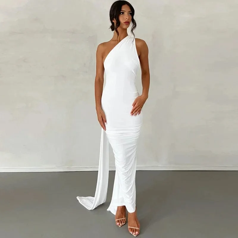 Robe longue dos nu chic