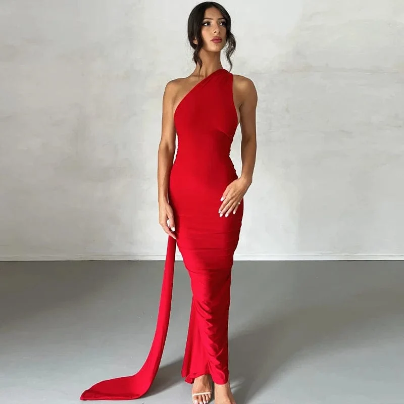 Robe longue dos nu chic