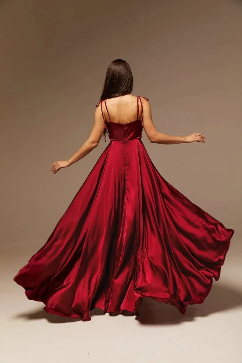 Robe invitée de mariage vert émeraude