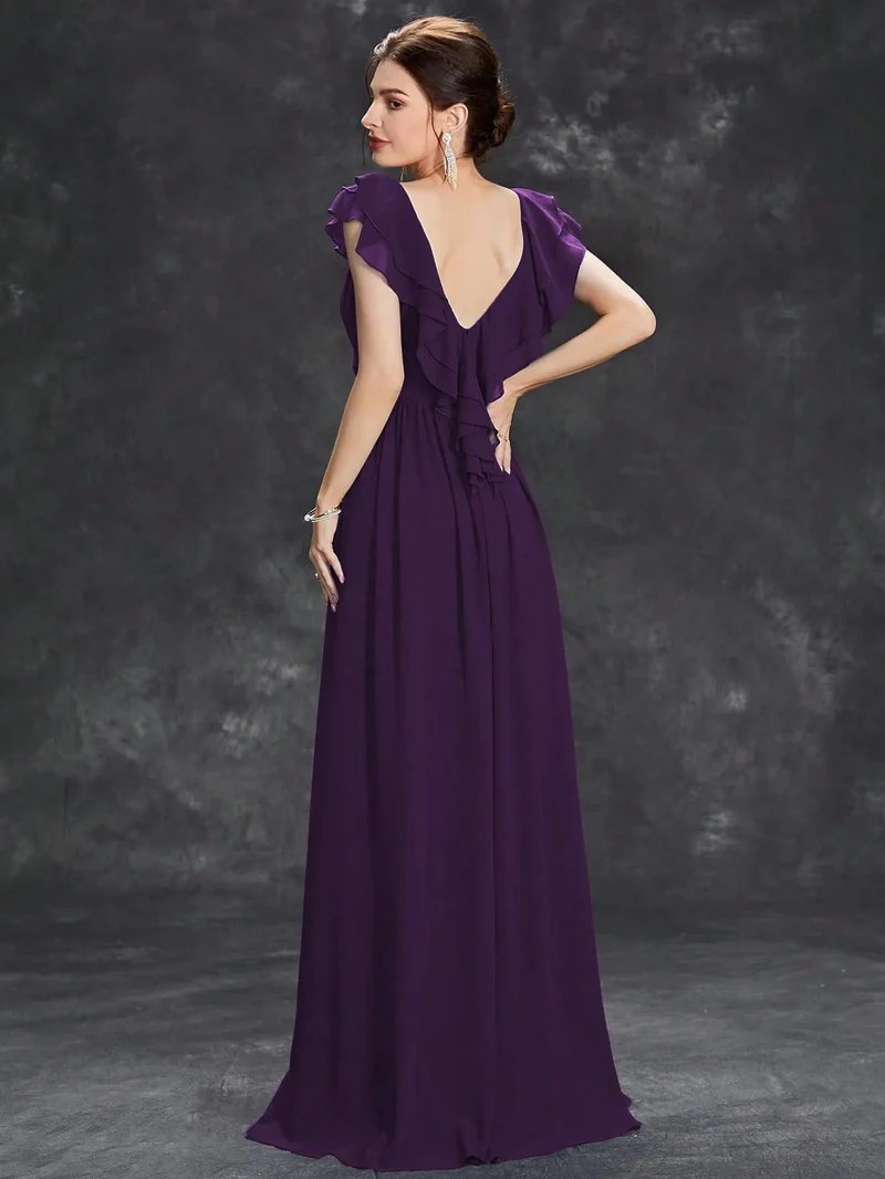 Robe demoiselle d'honneur terracotta