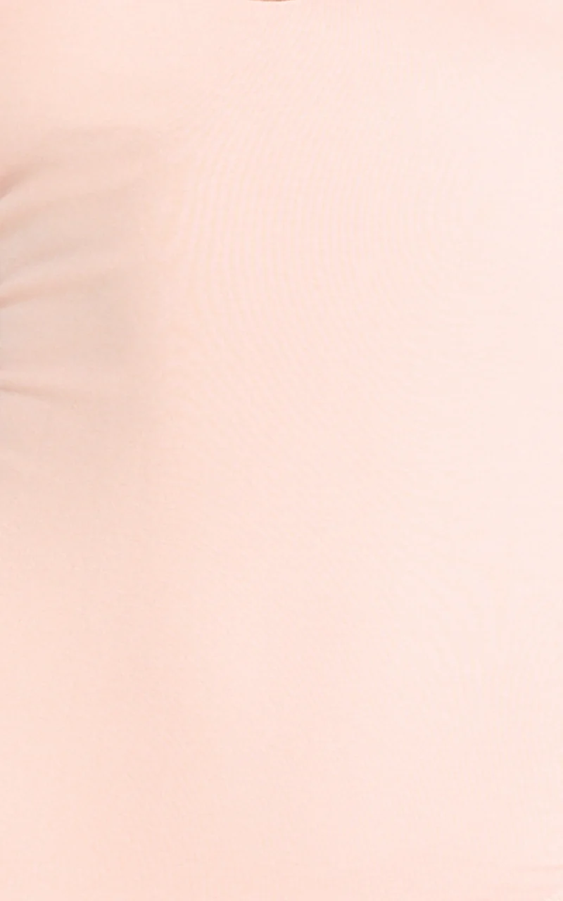 Suzanna Bodysuit - V Neck Halter Bodysuit in Pink