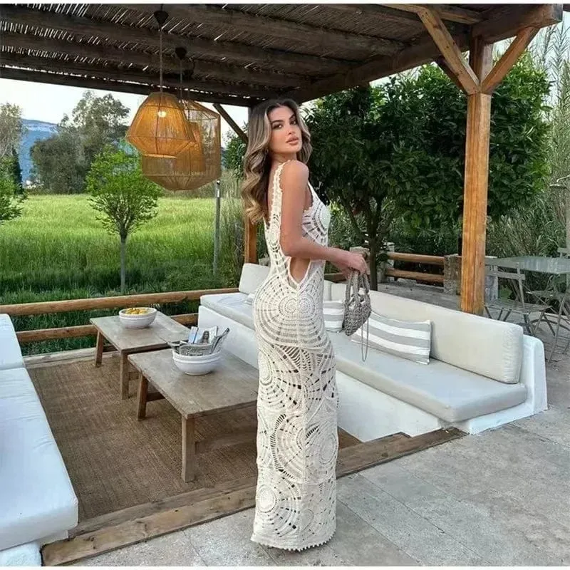 Robe bohème blanche été
