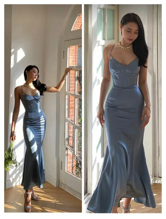 Robe de soirée élégante et fluide
