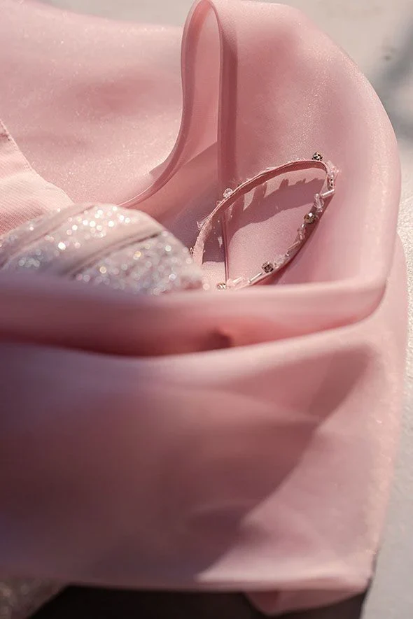 Robe bustier moulante en tulle drapé scintillant à épaules dénudées, robe de bal courte et élégante