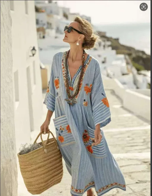Robe Tunique Femme de Plage Boheme