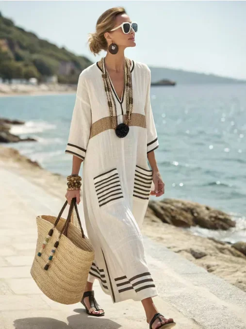Robe Tunique Femme de Plage Boheme