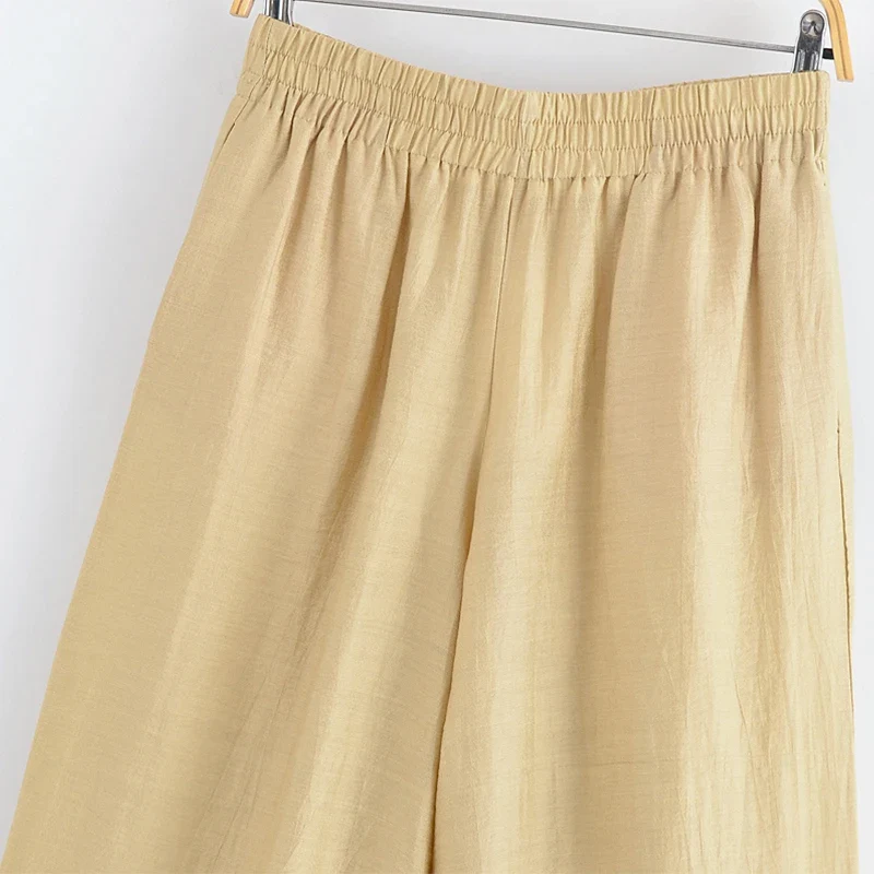 Ensemble marron pantalon et blouse
