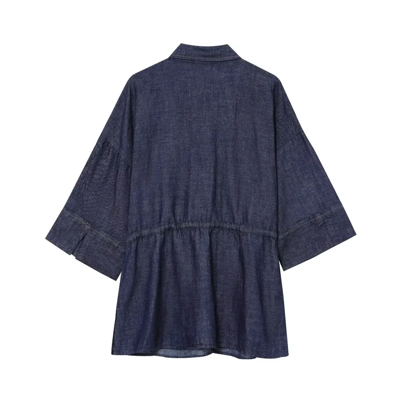 Ensemble femme denim bleu foncé