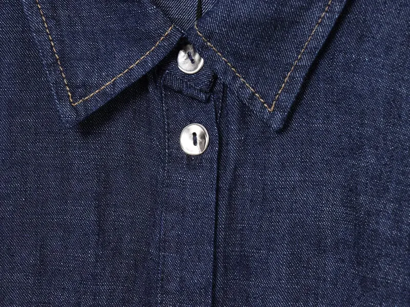 Ensemble femme denim bleu foncé