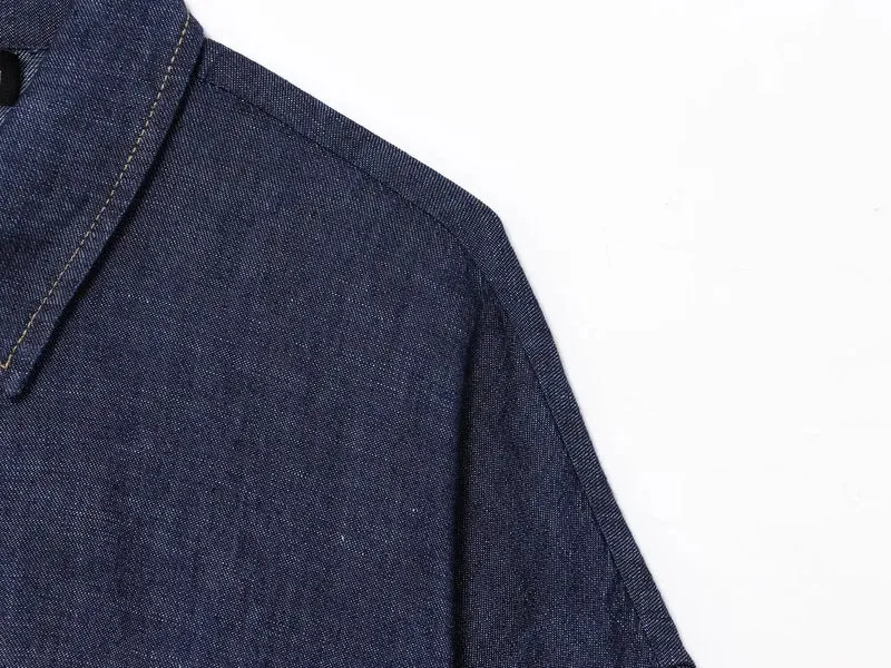 Ensemble femme denim bleu foncé