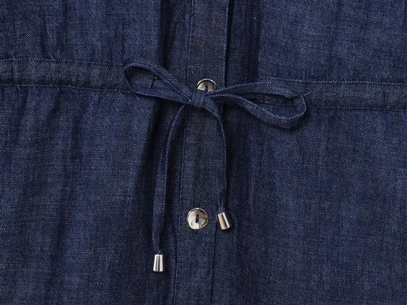 Ensemble femme denim bleu foncé