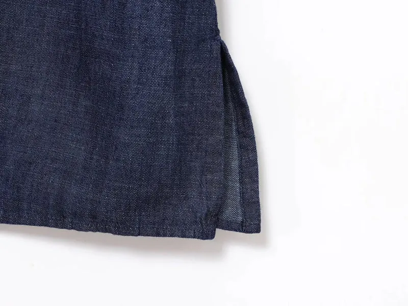 Ensemble femme denim bleu foncé