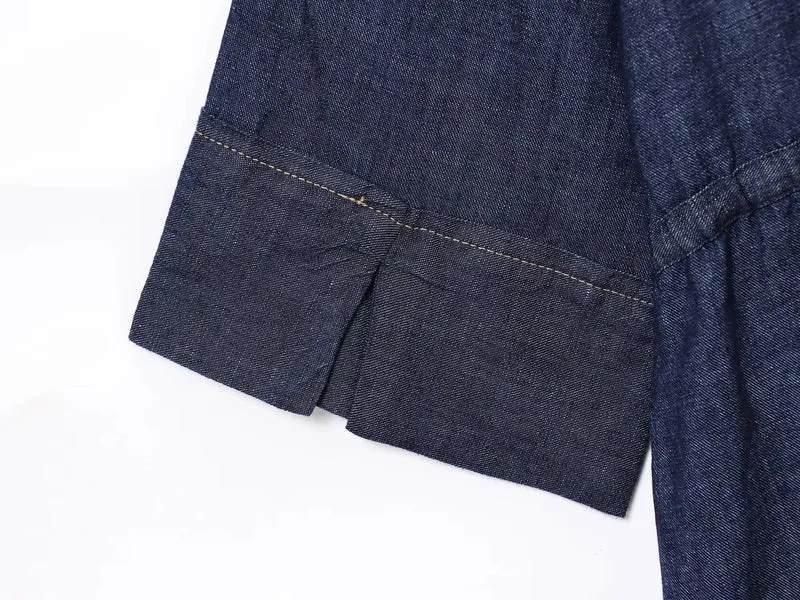 Ensemble femme denim bleu foncé