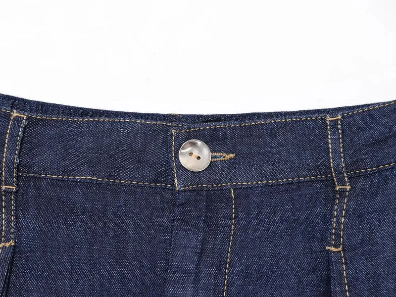 Ensemble femme denim bleu foncé