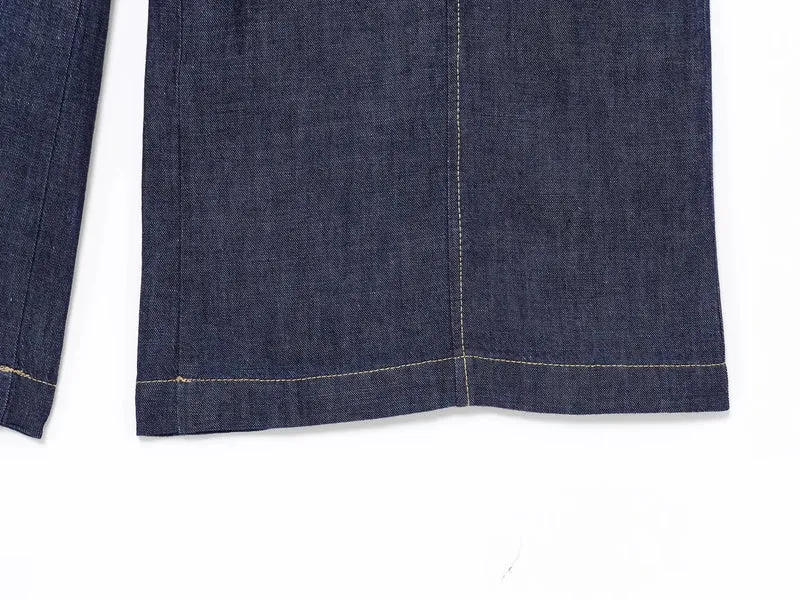 Ensemble femme denim bleu foncé