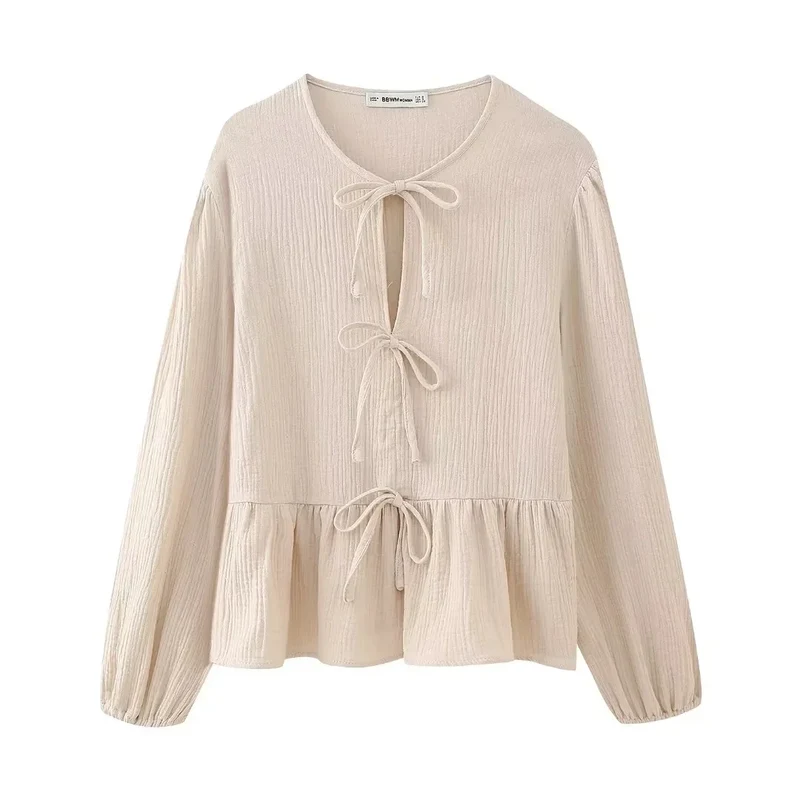 Ensemble femme rose bohème ample