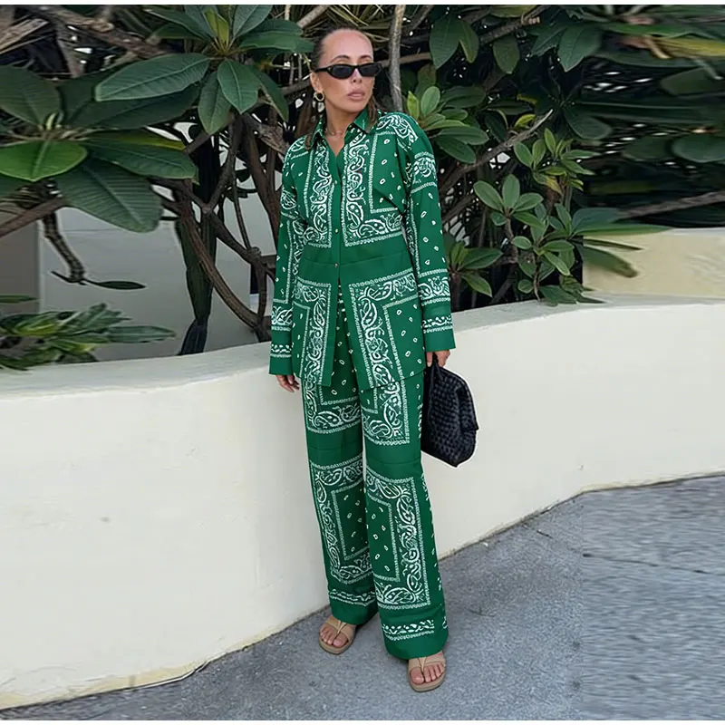 Ensemble vert boheme